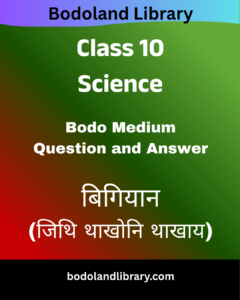SEBA Class 10 Science Bodo Medium Question Answer​