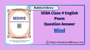 SEBA Class 9 English Poem Wind