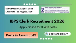 IBPS Clerk Recruitment 2026 – Apply Online for 11,403 Posts